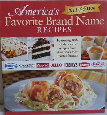 Beispielbild fr America's Favorite Brand Name Recipes 2011 zum Verkauf von Wonder Book