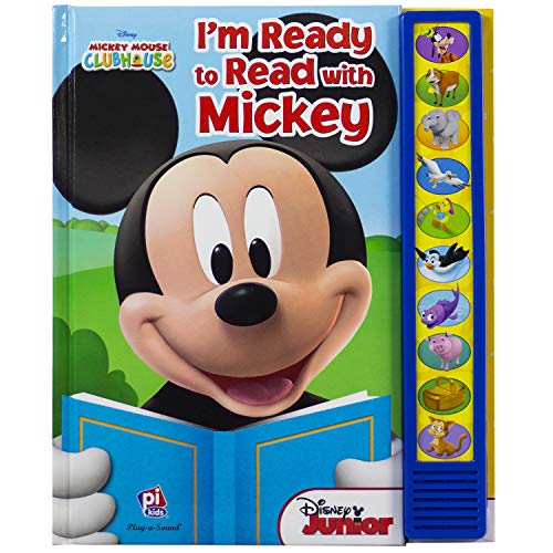 Imagen de archivo de Disney Mickey Mouse Clubhouse - I'm Ready to Read With Mickey Sound Book - Play-a-Sound - PI Kids a la venta por WorldofBooks