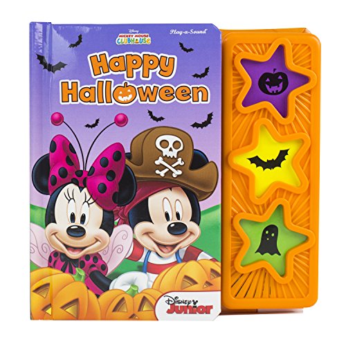 Beispielbild fr Mickey Mouse Clubhouse (Disney? ) Happy Halloween 3 Star Sound Button 5 Spread Padded Board Book Phoenix International Publications 9781450831390 zum Verkauf von SecondSale