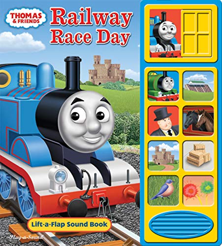 Imagen de archivo de Thomas & Friends: Railway Race Day Lift-A-Flap Sound Book [With Battery] a la venta por ThriftBooks-Atlanta