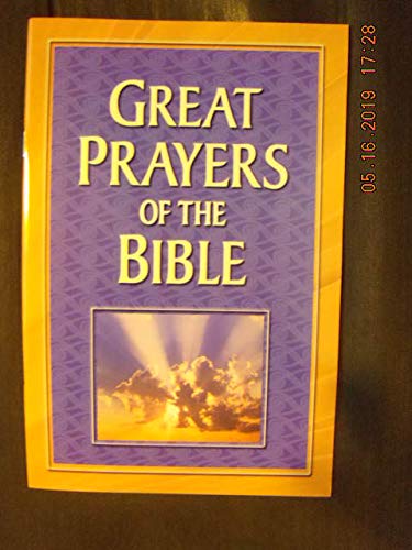 Imagen de archivo de Great Prayers of the Bible a la venta por SecondSale