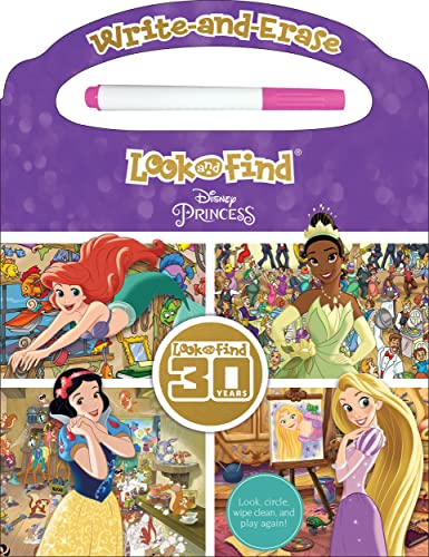 Stock image for Disney Princess: Write and Ease Look and Find for sale by Wonder Book