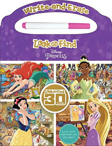 9781450840798: Disney Princess: Write and Ease Look and Find