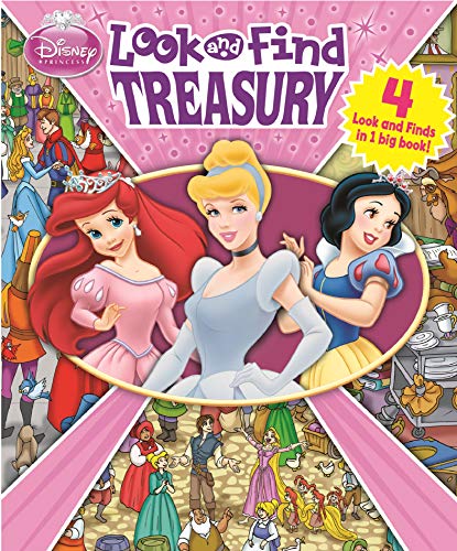 Stock image for Disney Princess - Look And Find Treasury Bind-Up 4 Books-in-1 - PI Kids for sale by Your Online Bookstore
