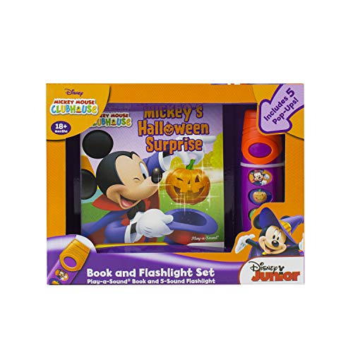 9781450849753: Disney Junior Mickey Mouse Clubhouse: Mickey's Halloween Surprise Book and 5-Sound Flashlight Set: Book and Flashlight Set