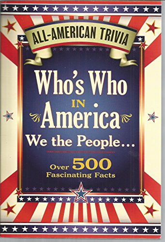 Beispielbild fr Who's Who in America We The People zum Verkauf von Wonder Book