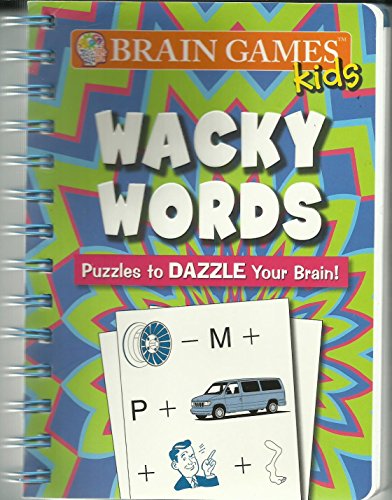 Stock image for Wacky Words. Brain Games kids. Puzzles to Dazzle your Brain for sale by Wonder Book