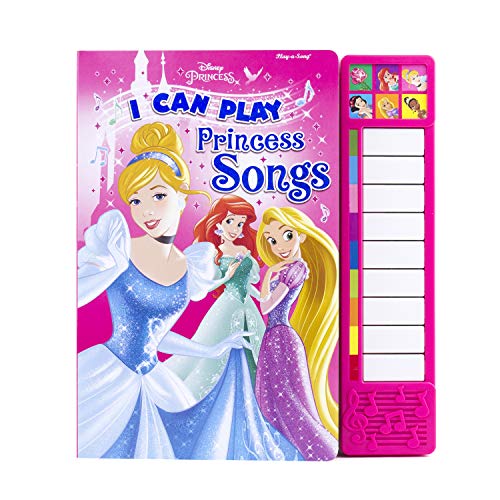 Imagen de archivo de Disney Princess - I Can Play Princess Songs Board Book with Built-In Keyboard Piano - PI Kids (Disney Princess: Play-a-Song) (Little Piano Book) a la venta por WorldofBooks