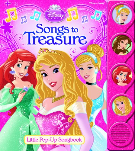 9781450862257: Disney Princess Songs to Treasure Little Pop-up Song Book