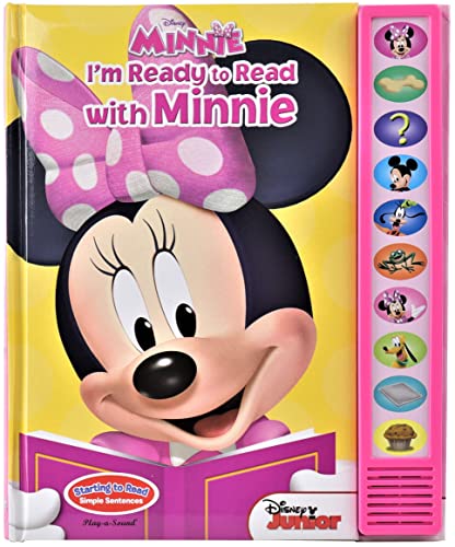 Beispielbild fr Disney Minnie Mouse - I'm Ready to Read with Minnie Sound Book - Great for Early Readers - PI Kids (Play-A-Sound) zum Verkauf von WorldofBooks
