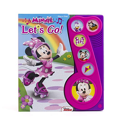 9781450868297: Disney Minnie Mouse - Let's Go! Little Music Note Sound Book - PI Kids (Play-A-Song)
