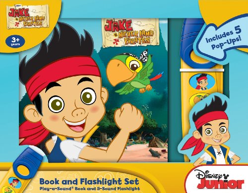Beispielbild fr Jake and the Neverland Pirates Pop-Up Book and Flashlight Set zum Verkauf von WorldofBooks