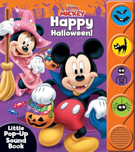 Imagen de archivo de Disney Mickey Mouse Club Happy Halloween Little Pop-up Sound Book a la venta por More Than Words