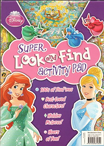 Stock image for Disney Princess, Super Look and Find Activity Pad for sale by ThriftBooks-Atlanta