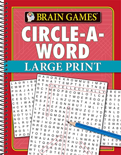 Stock image for Brain Games - Circle-a-Word - Large Print (Brain Games Large Print) for sale by Goodwill of Colorado