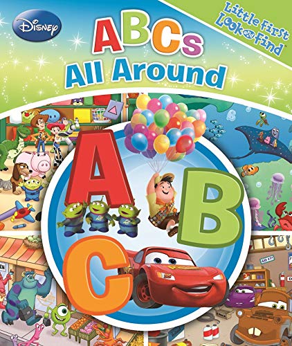 9781450872768: DIsney ABCs All Around - Little First Look and Find - PI Kids