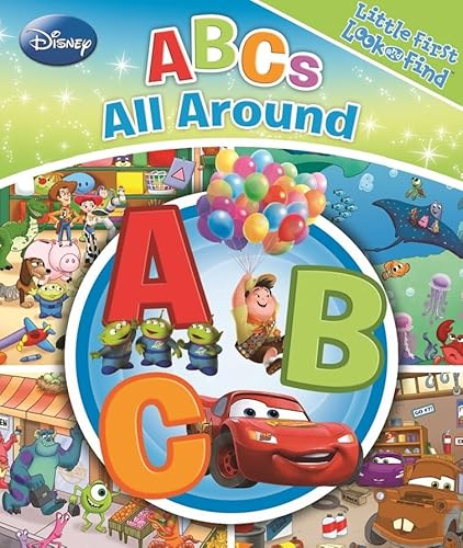 9781450872768: Disney ABCs All Around - Little First Look and Find - PI Kids