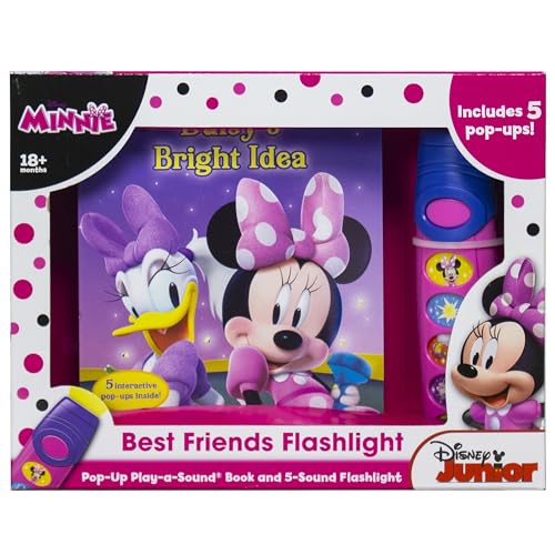 Imagen de archivo de Disney Junior Minnie: Best Friends Pop-Up Book and 5-Sound Flashlight Set a la venta por Blackwell's
