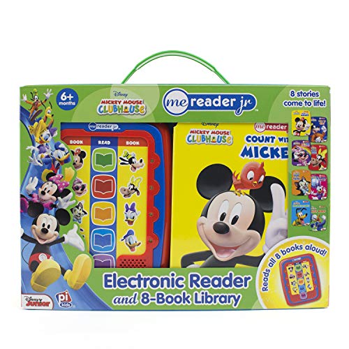 Stock image for Disney Micky Mouse and Minnie Mouse - Me Reader Junior Electronic Reader and 8 Book Library - PI Kids for sale by Ergodebooks