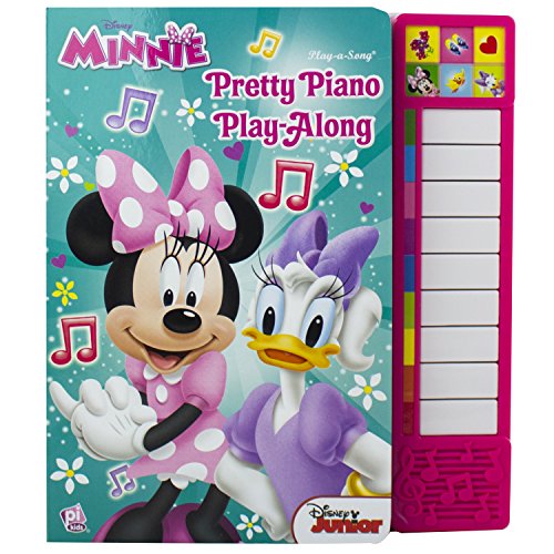 Stock image for Disney Minnie Mouse - Pretty Piano Play-Along Song Board Book with Built-in Keyboard - PI Kids for sale by ZBK Books