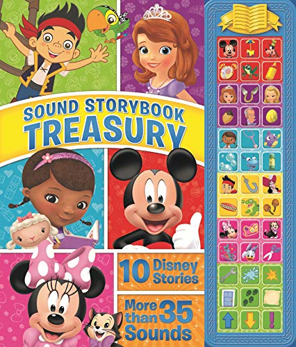 Stock image for Disney Junior - Mickey Mouse, Minnie Mouse, and more! Sound Storybook Treasury - PI Kids (Play-A-Sound) for sale by -OnTimeBooks-
