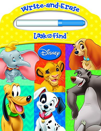 Stock image for Disney Classics Write And Erase Look And Find for sale by HPB-Emerald