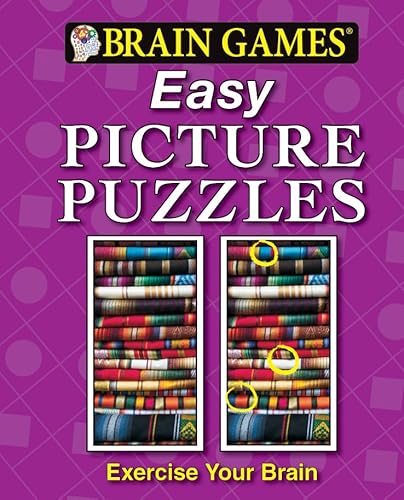 Stock image for Brain Games - Easy Picture Puzzles for sale by ThriftBooks-Atlanta