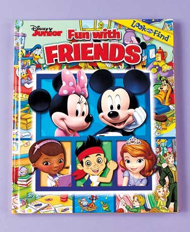 Stock image for Disney Junior: Fun with Friends Look and Find for sale by Better World Books