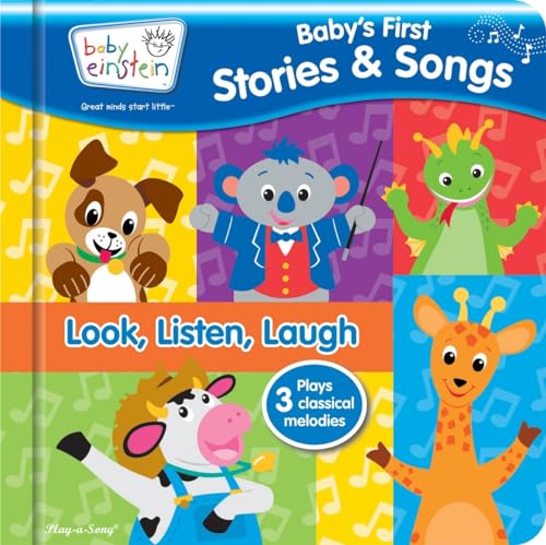 Imagen de archivo de Baby Einstein Baby's First Stories & Songs: Look, Listen, Laugh a la venta por Gulf Coast Books