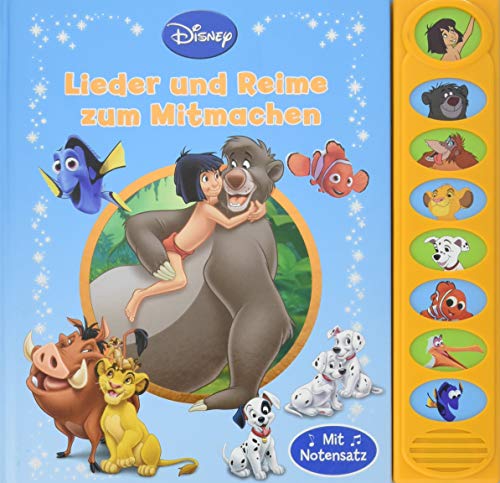 Beispielbild fr 8-Button-Soundbuch Disney Klassik Lieder und Reime zum Mitmachen zum Verkauf von medimops