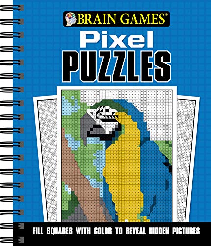 Stock image for Brain Games - Pixel Puzzles for sale by Hafa Adai Books