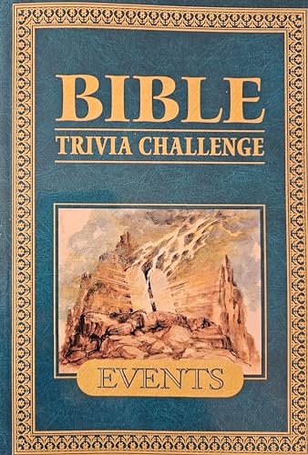 Beispielbild fr BIBLE TRIVIA CHALLENGE EVENTS zum Verkauf von Wonder Book