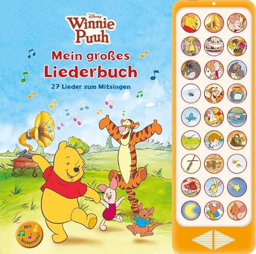 9781450891288: Winnie Puuh - Mein groes Liederbuch - 27 Lieder zum Mitsingen - Hardcover-Buch mit Noten