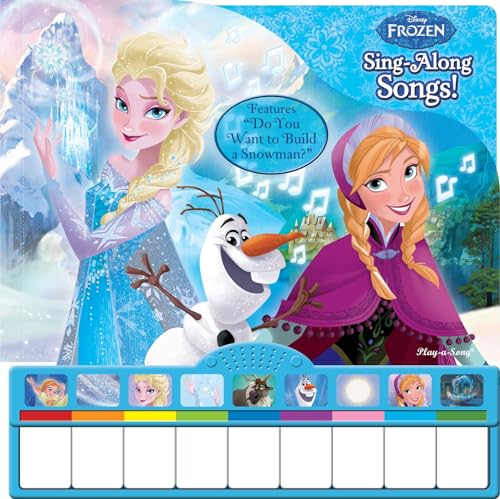 Imagen de archivo de Disney Frozen - Sing-Along Songs! Board Book with Built-In Keyboard Piano - PI Kids a la venta por ZBK Books