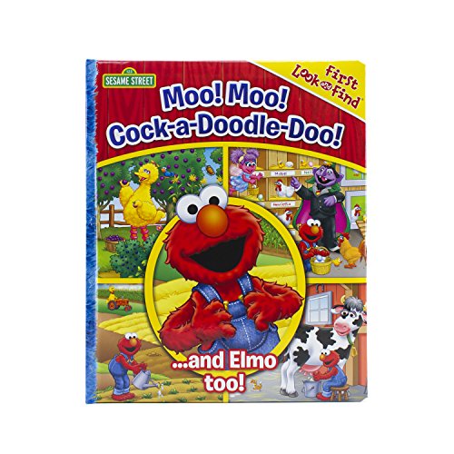 Beispielbild fr Sesame Street: Moo! Moo! Cock-A-Doodle-Doo!. and Elmo Too! zum Verkauf von Better World Books