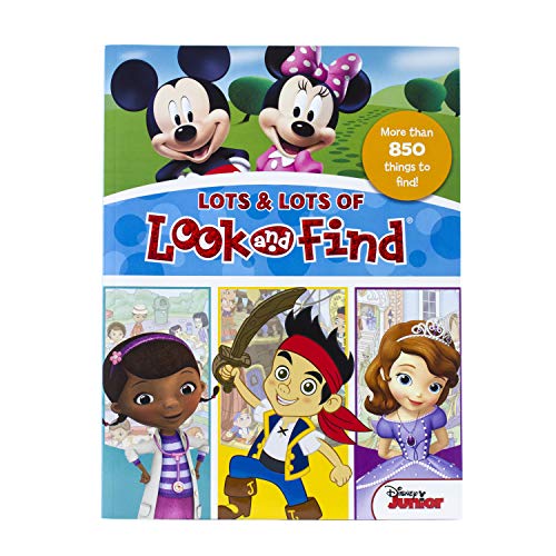 9781450894081: Disney Junior Mickey Mouse, Minnie, and More! - Lots & Lots of Look and Find - PI Kids
