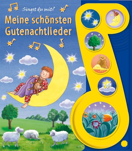 Beispielbild fr Meine schnsten Gutenachtlieder: 6-Button-Liederbuch zum Verkauf von medimops