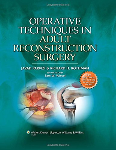 Imagen de archivo de Operative Techniques in Adult Reconstruction Surgery a la venta por TextbookRush