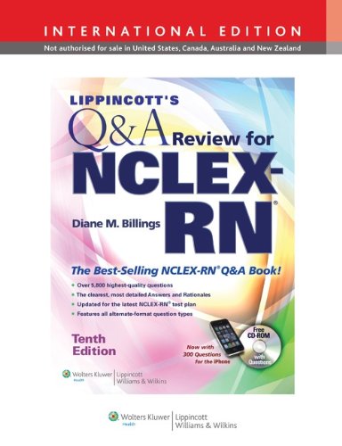 Stock image for Lippincott's Q&A Review for NCLEX-RN for sale by GF Books, Inc.