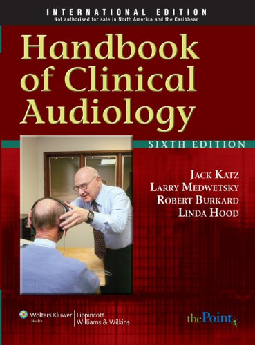 Imagen de archivo de Handbook of Clinical Audiology a la venta por Phatpocket Limited