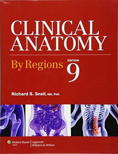 Beispielbild fr Clinical Anatomy by Regions (9th Edn) zum Verkauf von Anybook.com