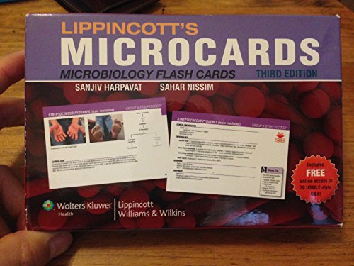 9781451112191: Lippincott's Microcards: Microbiology Flash Cards