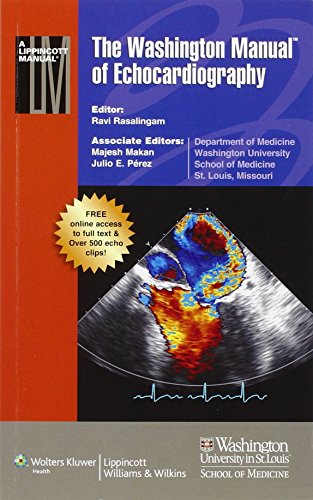 Stock image for THE WASHINGTON MANUAL OF ECHOCARDIOGRAPHY for sale by Iridium_Books