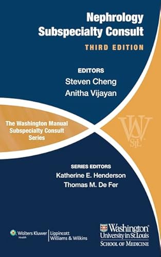 Immagine dell'editore per Nephrology Subspecialty Consult : The Washington Manual Subspecialty Consult Series venduto da Better World Books