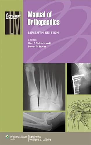 Beispielbild fr Manual of Orthopaedics, 7e zum Verkauf von Better World Books Ltd