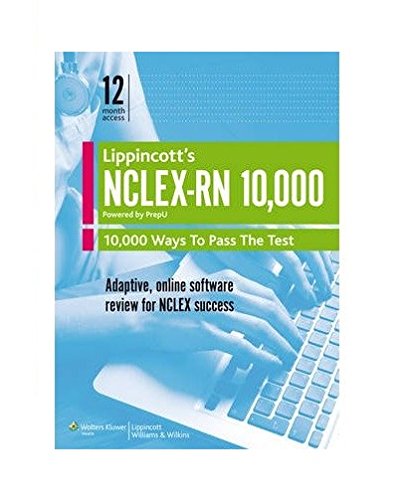 9781451116014: NCLEX-RN 10,000 Printed Access Code - Powered by PrepU