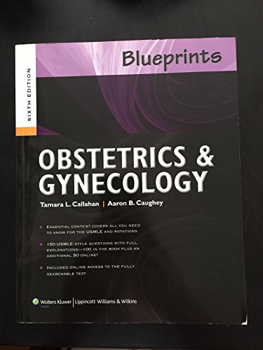 Stock image for Blueprints Obstetrics & Gynecology for sale by Hippo Books