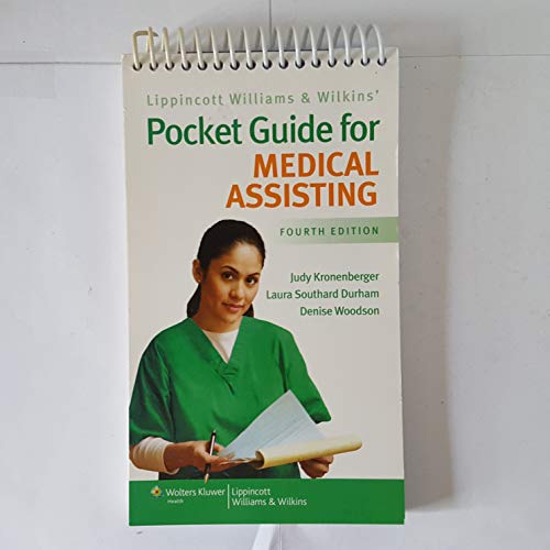 Imagen de archivo de Lippincott Williams & Wilkins' Pocket Guide for Medical Assisting a la venta por BooksRun