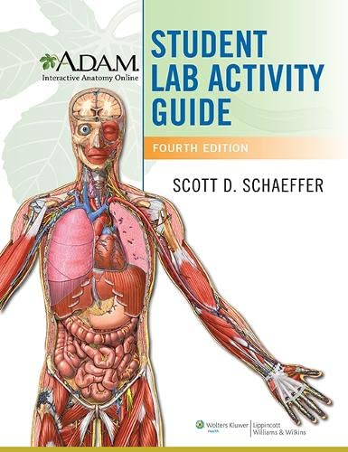 Imagen de archivo de A. D. A. M. Interactive Anatomy Online Student Lab Activity Guide a la venta por TextbookRush