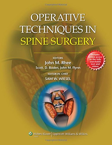 Stock image for Operative Techniques in Spine Surgery for sale by TextbookRush
